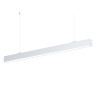 Luminaire apparent linéaire ORIZEO blanc CCT(3000-4000-5700K) 30W-3410lm 110° - 1200mm