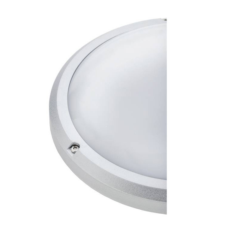 DEIMOS II ALU GRIS 14W 4000K-IRC80-IP65 1820lm DET HF ON-OFF