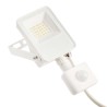 Luminaire Projecteur LED, SHARK Blanc CCT 10W CCT (3K-4K-6K) IP66-IK04 1000lm avec détecteur IR