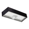 ETIA applique solaire noire avec détecteur IR 6W 2900K-IRC80-IP65 900lm