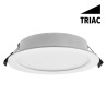 Downlight OREALIS II CCT(3000K-4000K-5700K) 24W 2900lm Ø230x25mm TRIAC UGR19