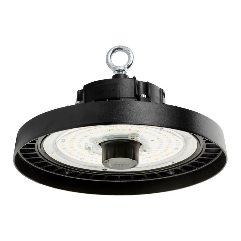 Armature industrielle GOLDO III 0-10V 100W 5000K avec détecteur HF Zhaga 18