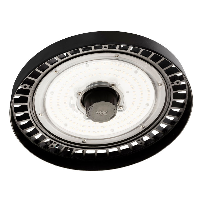 Armature industrielle GOLDO III 0-10V 100W 5000K avec détecteur HF Zhaga 18