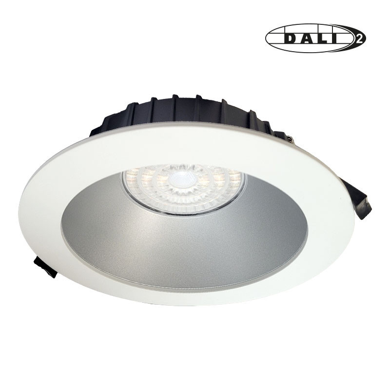 Downlight GIRO III 18W 3CCT 2430lm Ø190x61mm UGR19 DALI 2 PUSH