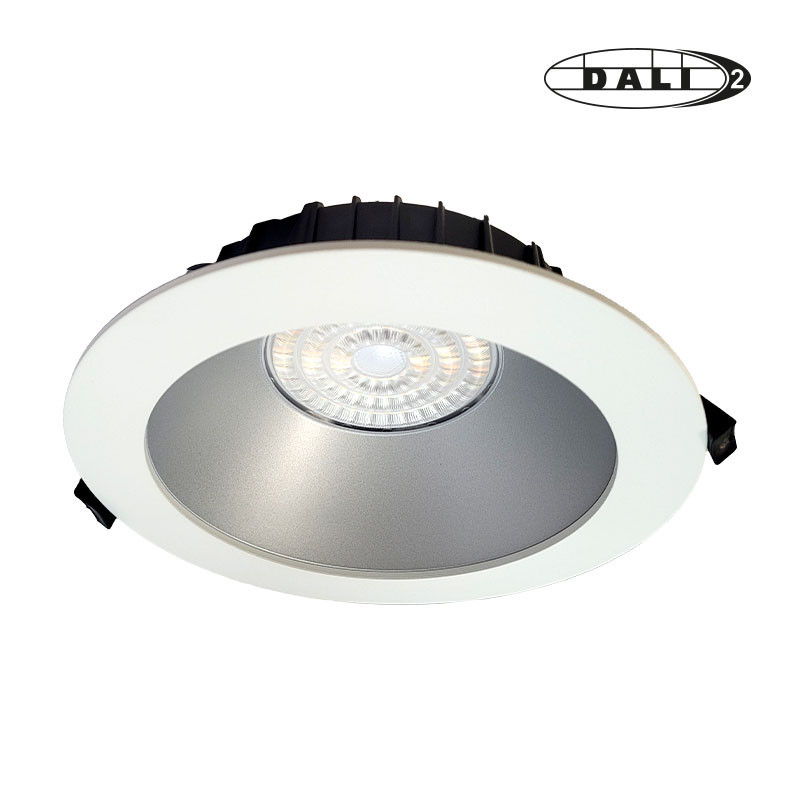 Downlight GIRO III 18W 3CCT 2430lm Ø190x61mm UGR19 DALI 2 PUSH