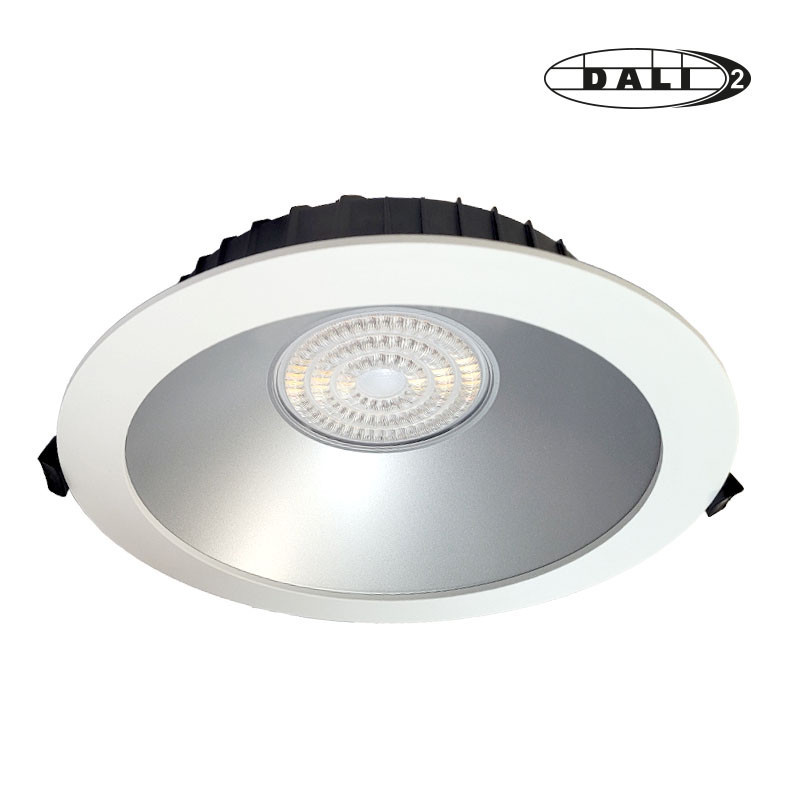 Downlight GIRO III 24W 3CCT 3240lm Ø228x61mm UGR19 DALI 2 PUSH