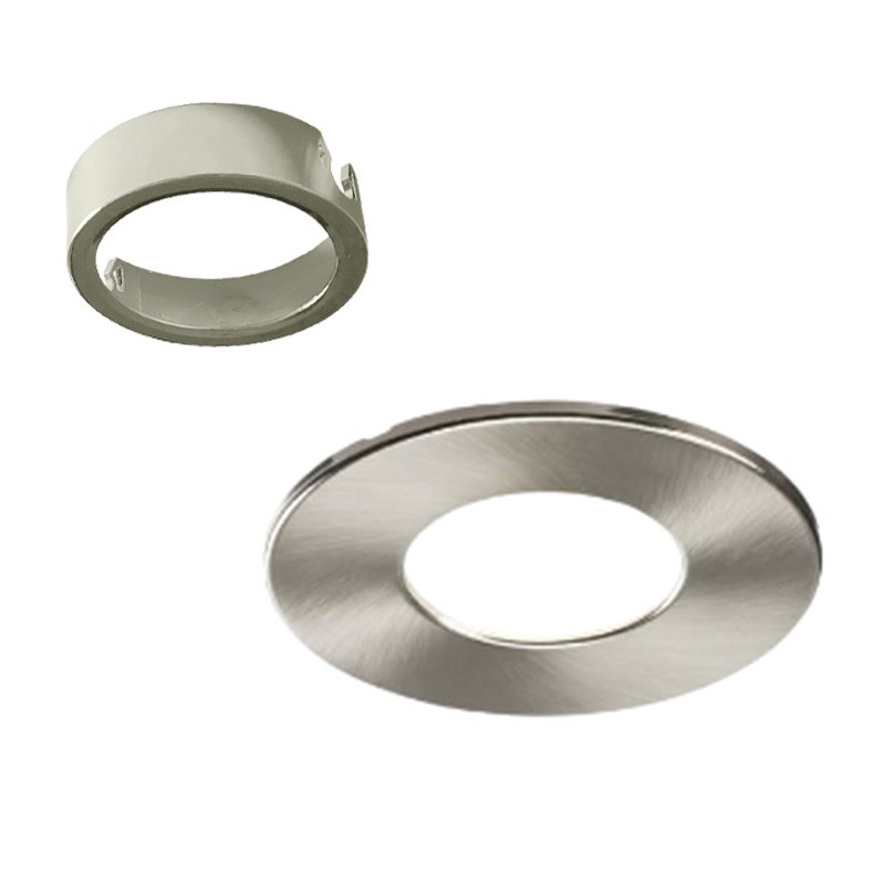 COLLERETTE ALU BROSSÉ + ADAPTATEUR POUR NAXO II BBC CCT