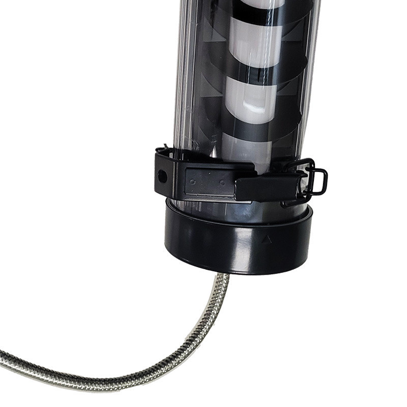 Câble tressé et grenouillère Luminaire tubulaire AGOSTA 600mm 20W 2000lm 4000K IP65 IK10 ELECTRA