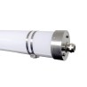 Luminaire tubulaire LED DIANE 600mm 15W 2100lm 3000K-IRC80-IP65-IK10 Multi-Puissance Traversant