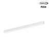 Luminaire apparent linéaire ORIZEO PRO UGR BLANC 32W 3650lm-2CCT (3000K-4000K) - DALI2 PUSH 1200mm