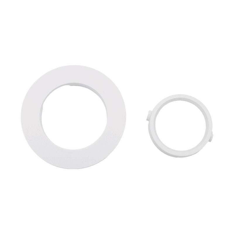 COLLERETTE RONDE BLANCHE ORIENTABLE 20° pour spot décoratif KALYO