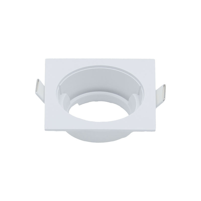 COLLERETTE EXTERNE CARRÉE BLANCHE BASSE LUMINANCE pour spot décoratif KALYO