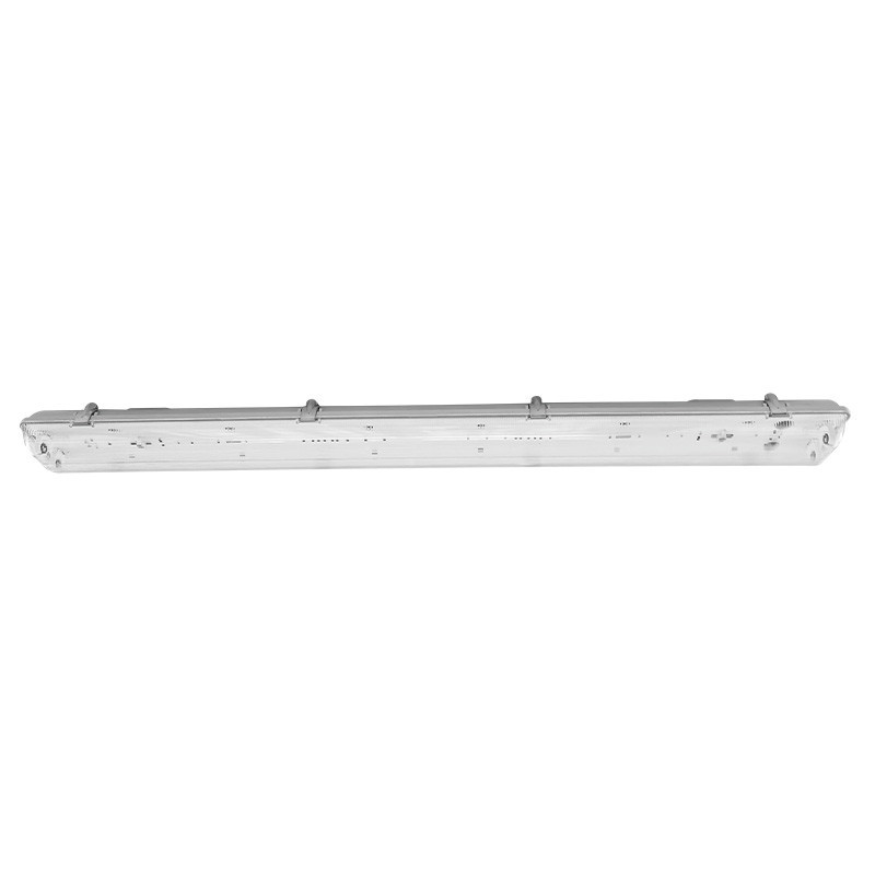 Luminaire entier étanche T8 tube LED, NAUTILUS III Max LED 2x6W IP65-IK06 600mm
