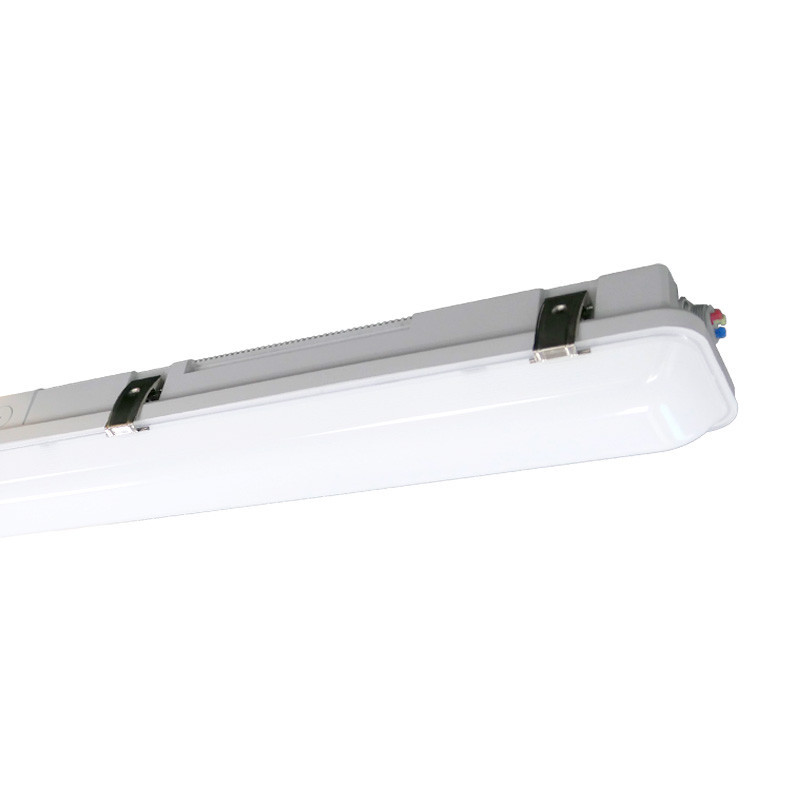 Vue de côté Luminaire étanche LED, OSEBERG spécial industrie 1500mm 50W-8000lm-IP66-IK10-4000K