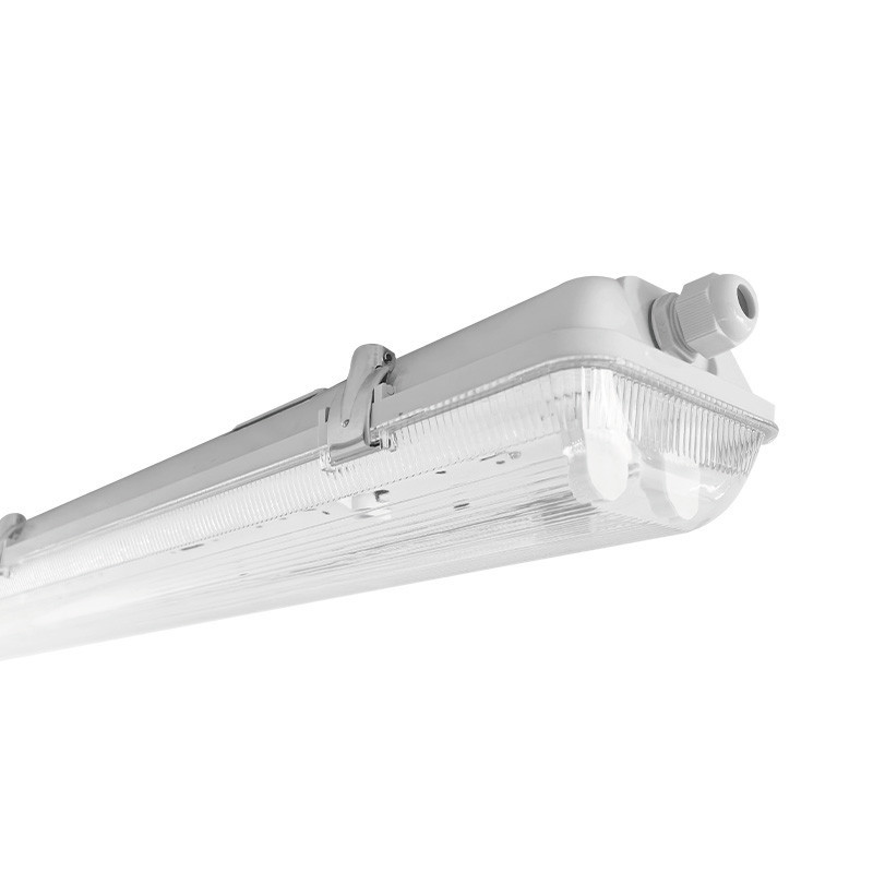 Luminaire étanche T8 tube LED, NAUTILUS III Max LED 2x6W IP65-IK06 600mm